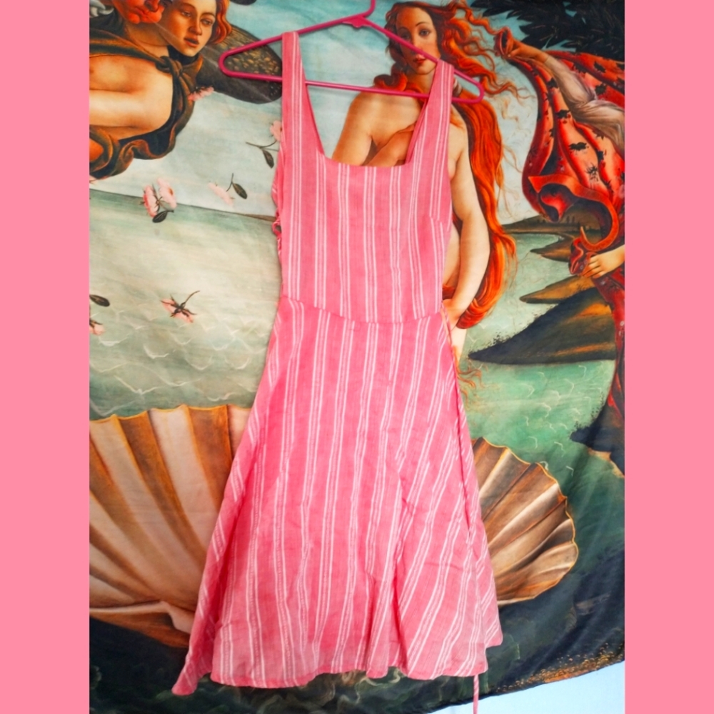 PINK KAWAII LACE SUNDRESS